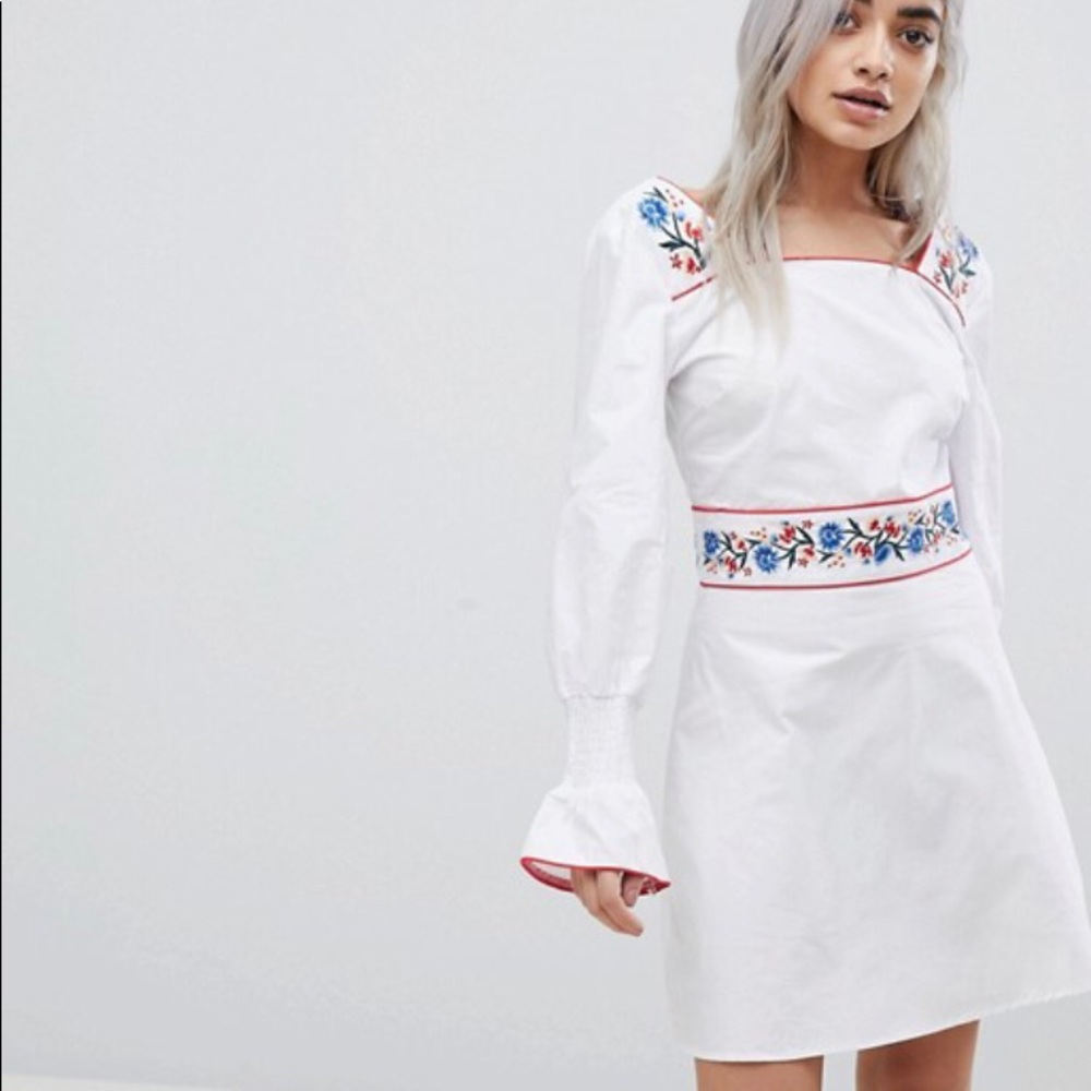 ASOS Petite tea dress, Mexican style dress